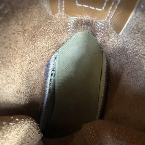 L.L. Bean Boots 8" Duck Boots Womens 6M Brown Leather Lined Made in Maine USA - Picture 9 of 9